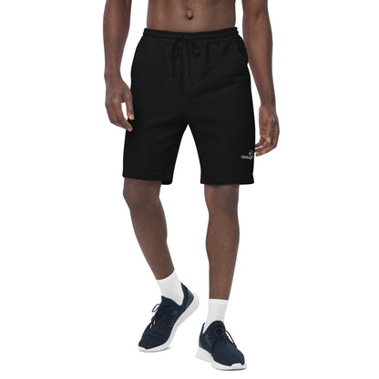 Men's VL embroidered logo fleece shorts