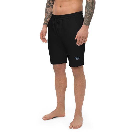 Men's Crown fitness embroidered  logo shorts