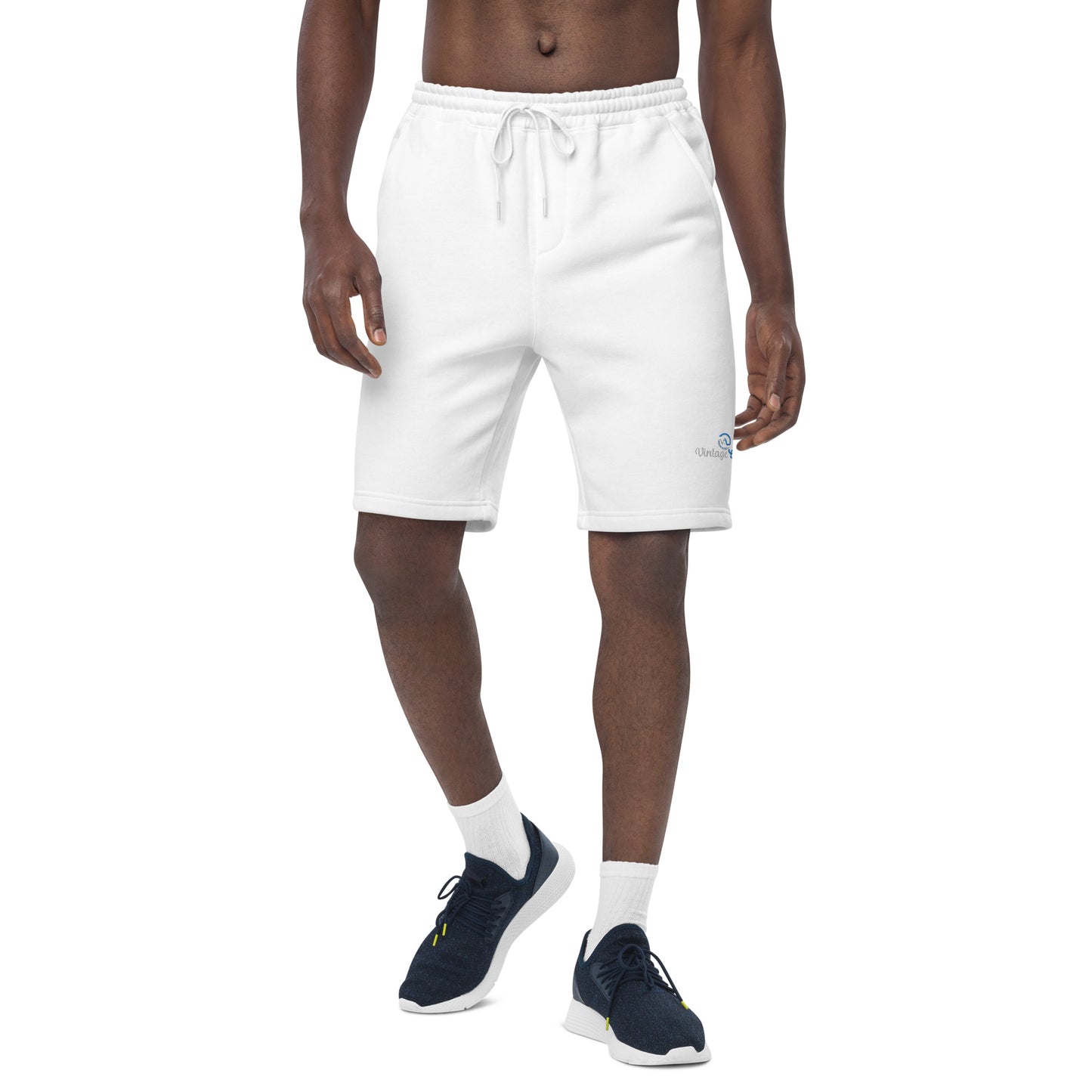 Men's VL embroidered logo fleece shorts
