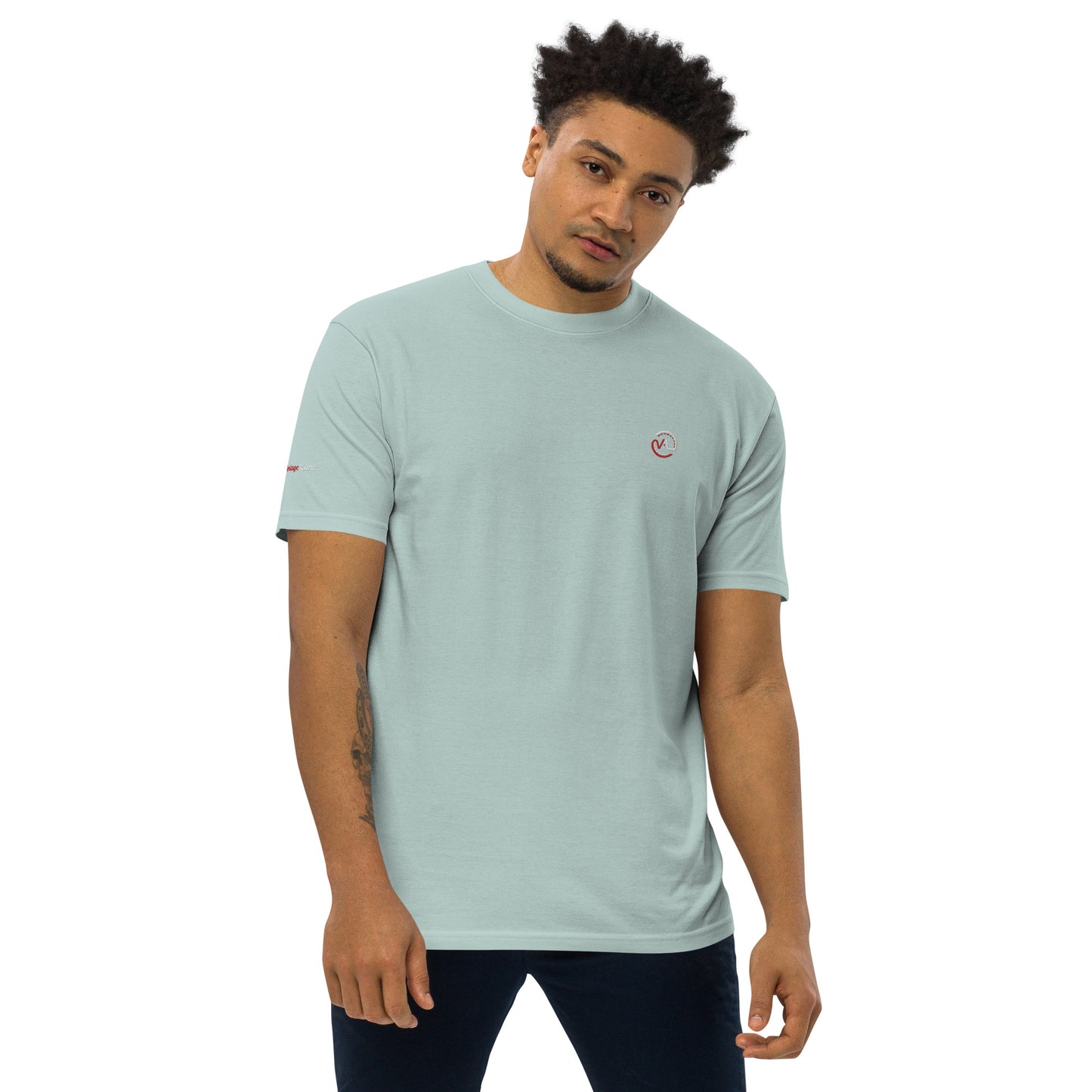 Men’s heavyweight Vintage Lane embroidered  tee