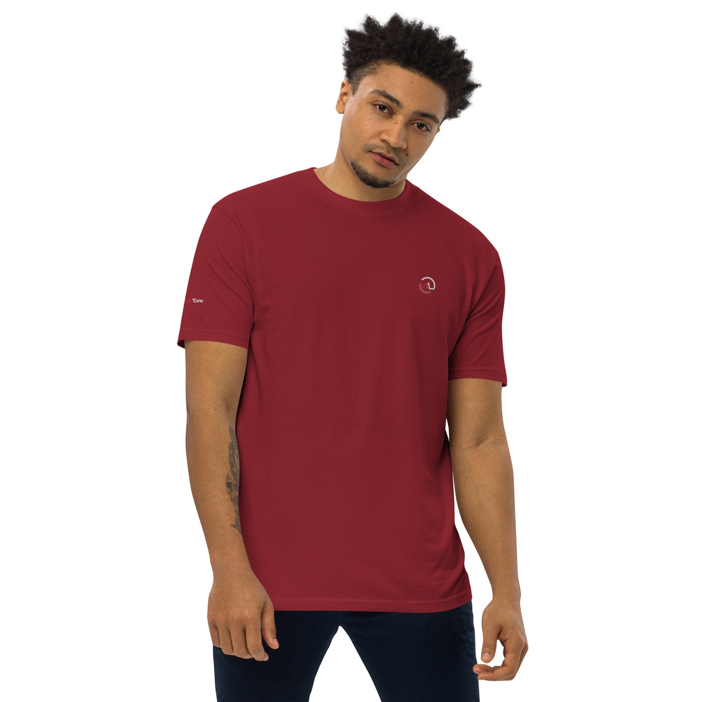 Men’s heavyweight Vintage Lane embroidered  tee
