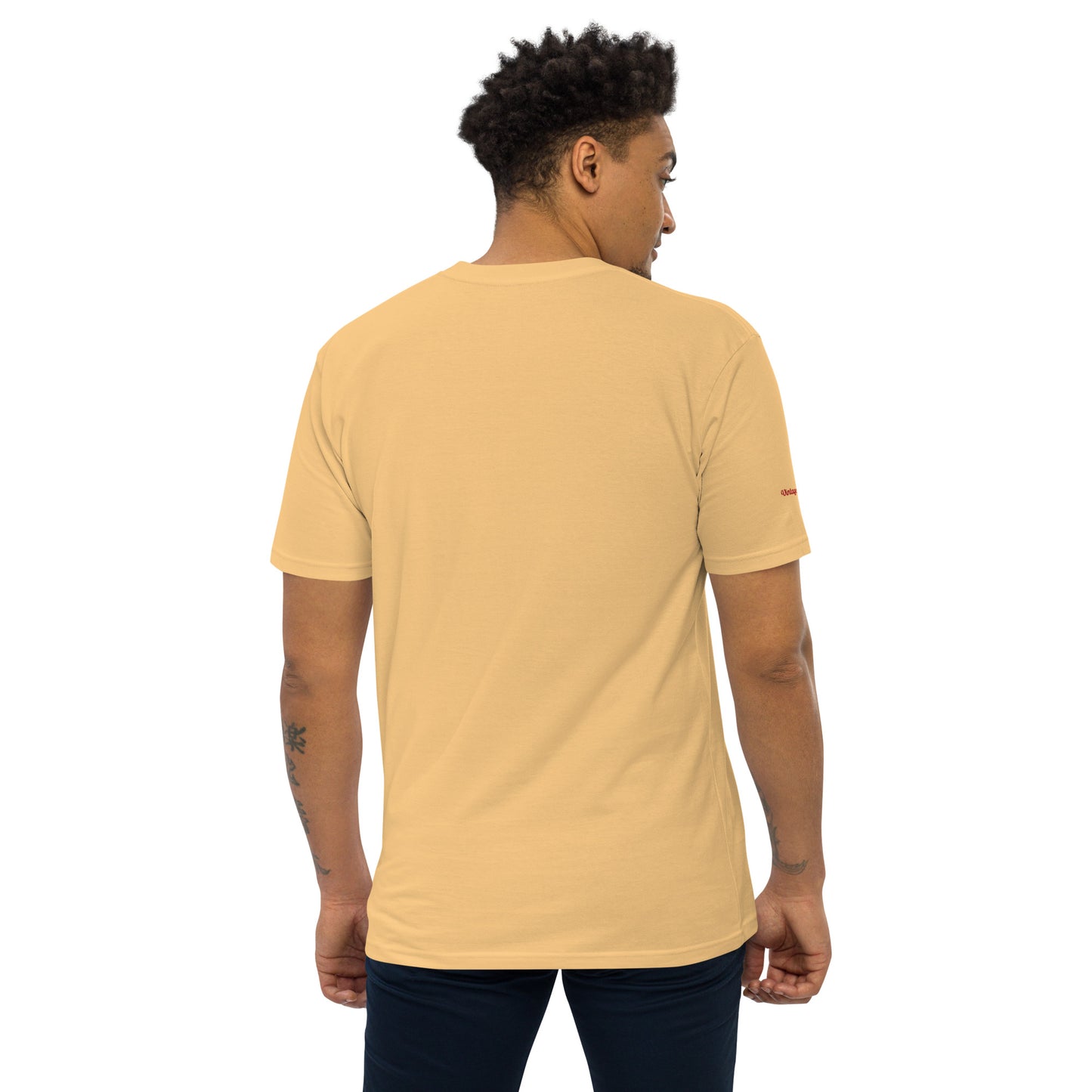 Men’s heavyweight Vintage Lane embroidered  tee