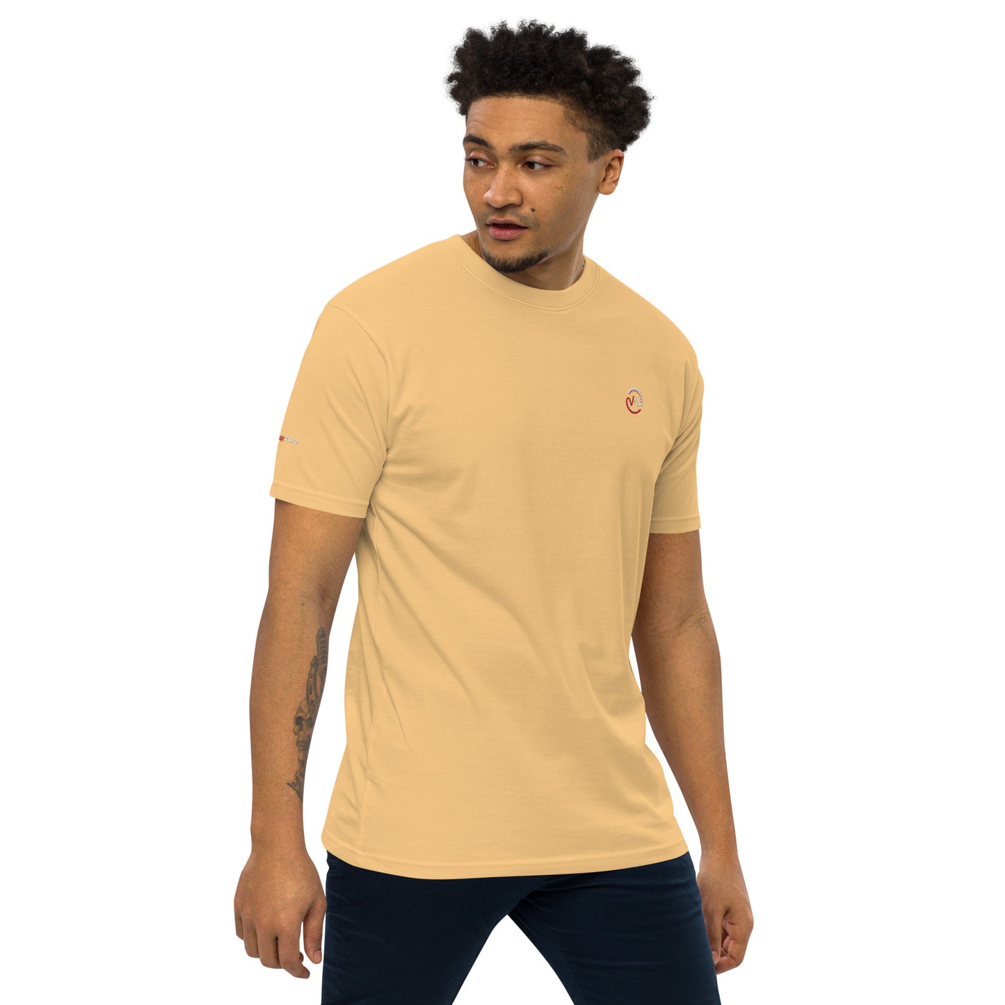Men’s heavyweight Vintage Lane embroidered  tee