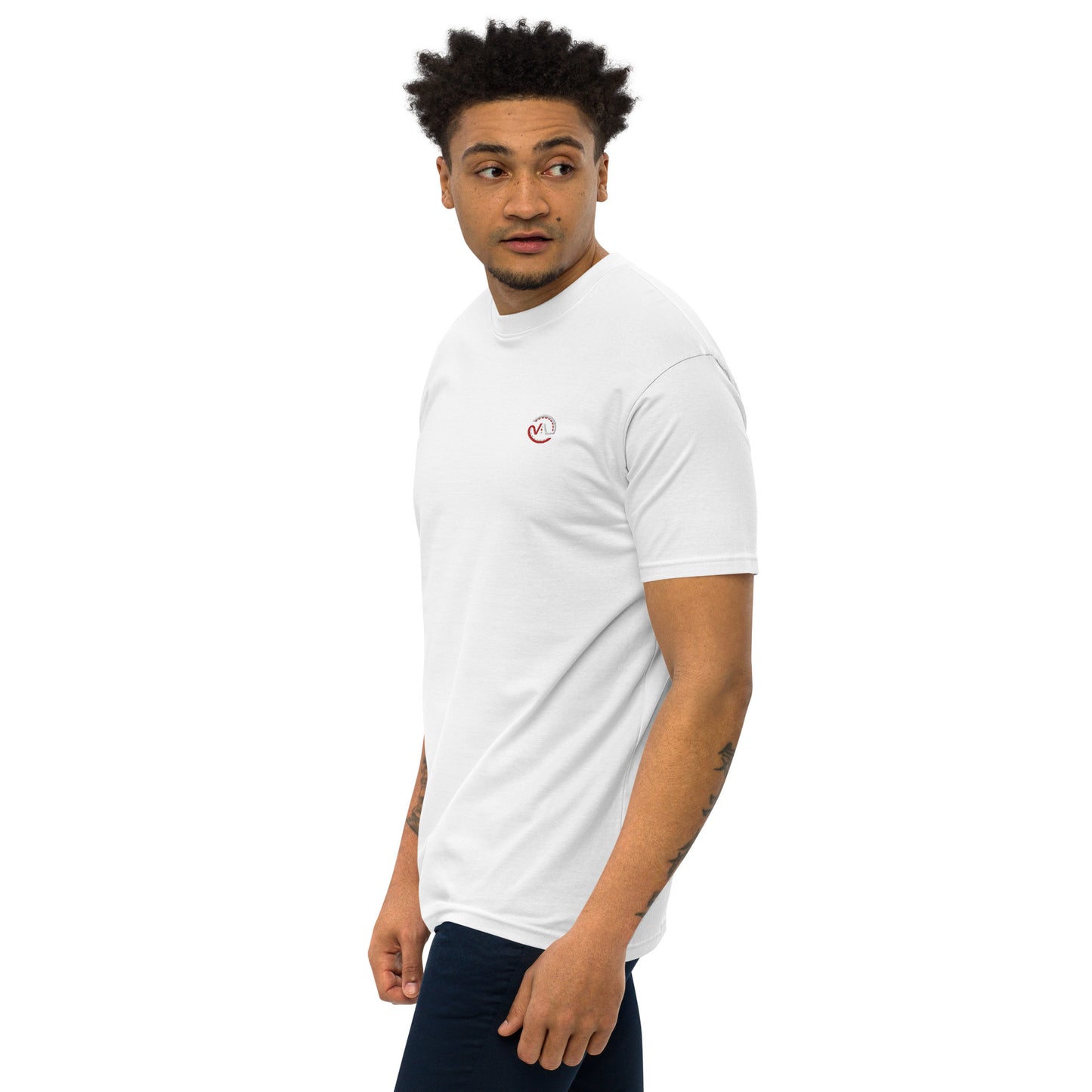 Men’s heavyweight Vintage Lane embroidered  tee