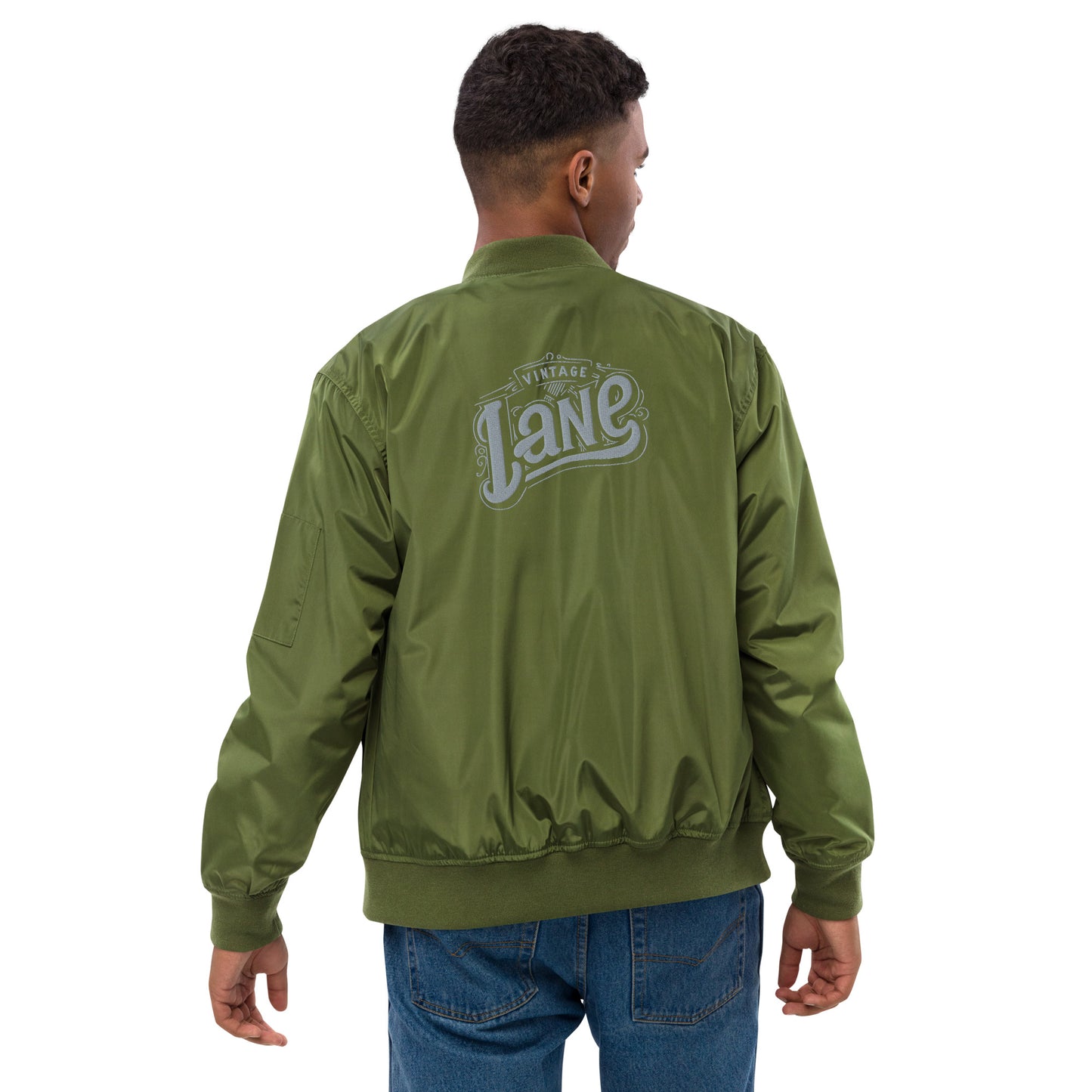 Vintage Lane embroider  bomber jacket