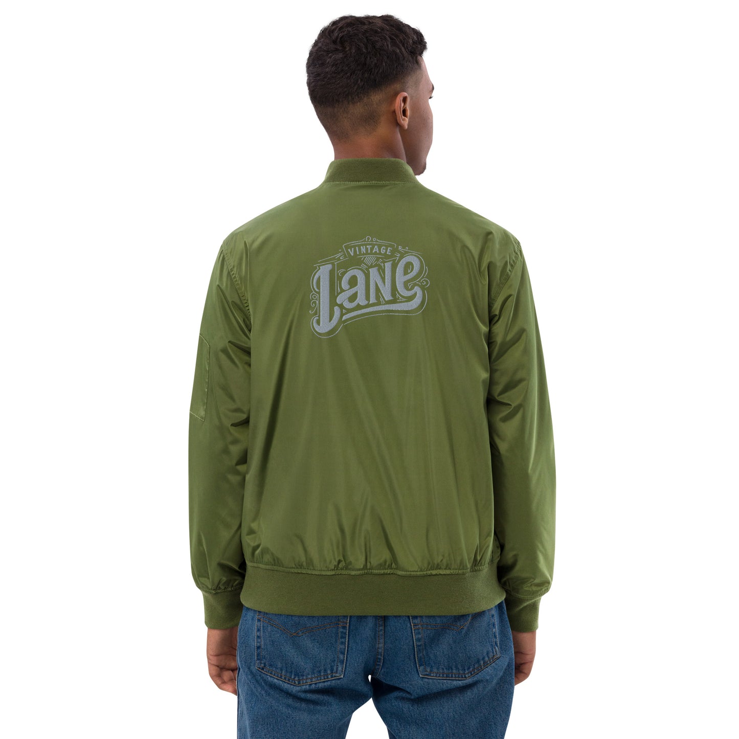 Vintage Lane embroider  bomber jacket