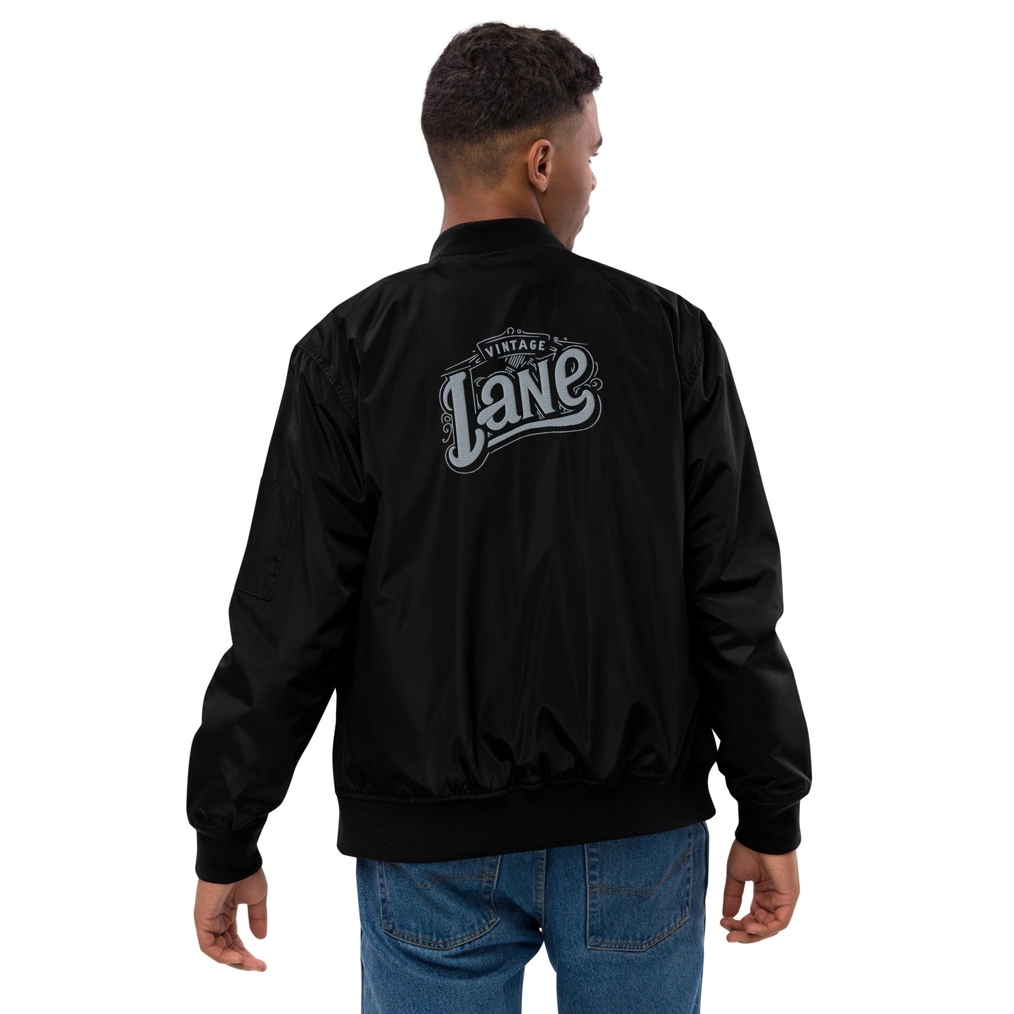 Vintage Lane embroider  bomber jacket