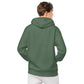 VL embroidered logo hoodie pigment dyed edition