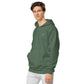 VL embroidered logo hoodie pigment dyed edition