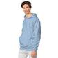 VL embroidered logo hoodie pigment dyed edition