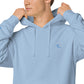 VL embroidered logo hoodie pigment dyed edition