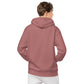 VL embroidered logo hoodie pigment dyed edition