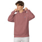VL embroidered logo hoodie pigment dyed edition