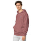 VL embroidered logo hoodie pigment dyed edition