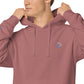 VL embroidered logo hoodie pigment dyed edition
