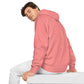 VL embroidered logo hoodie pigment dyed edition