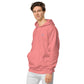 VL embroidered logo hoodie pigment dyed edition