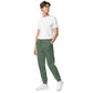 VL embroidered logo sweatpants pigment dyed edition