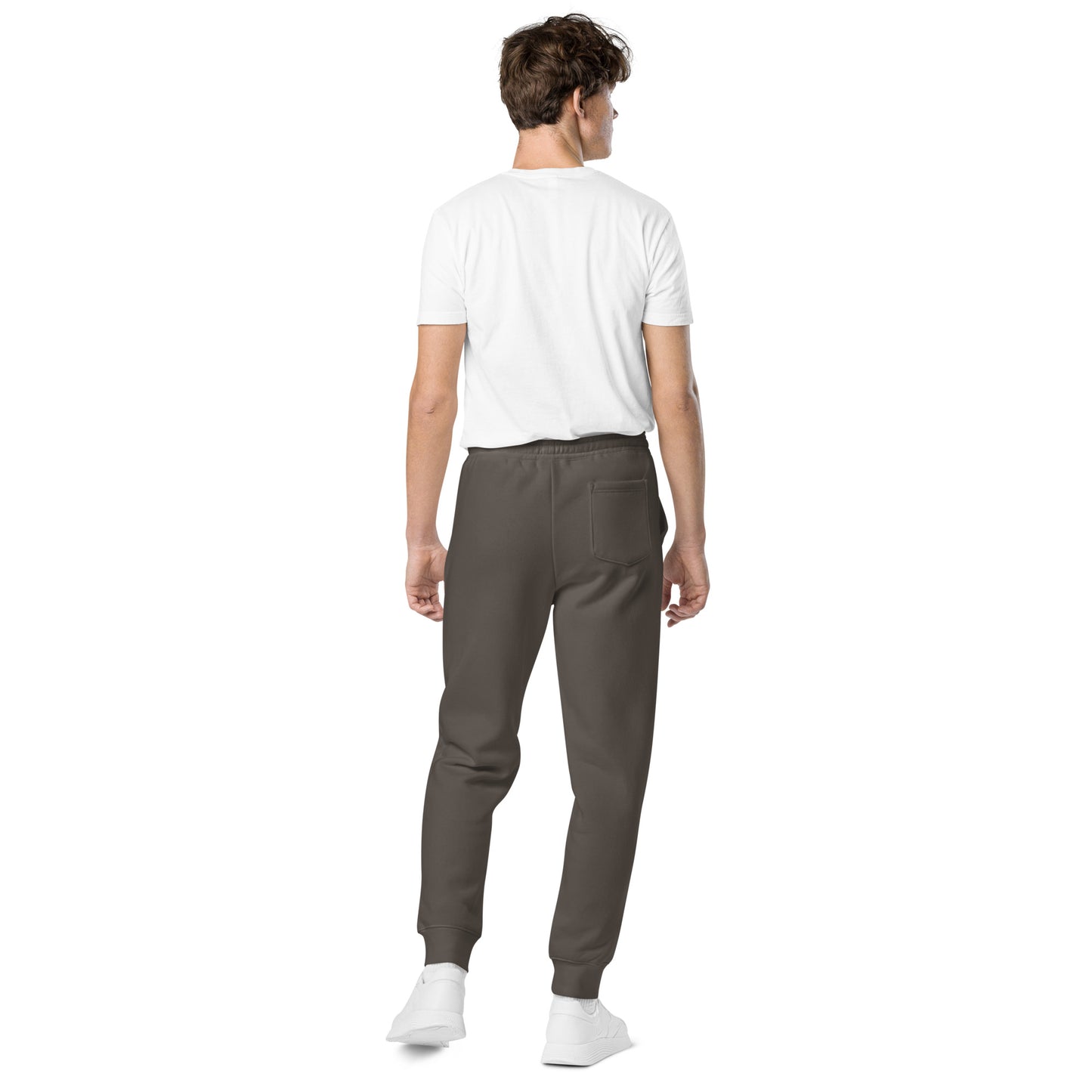 VL embroidered logo sweatpants pigment dyed edition