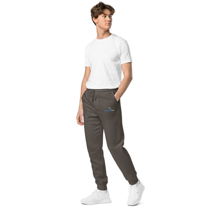 VL embroidered logo sweatpants pigment dyed edition