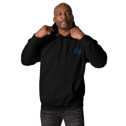 Vintage Lane’s Heritage hoodie embroidered  front back print