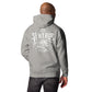 Vintage Lane’s Heritage hoodie embroidered  front back print