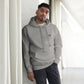 Crown fitness embroidered logo Hoodie