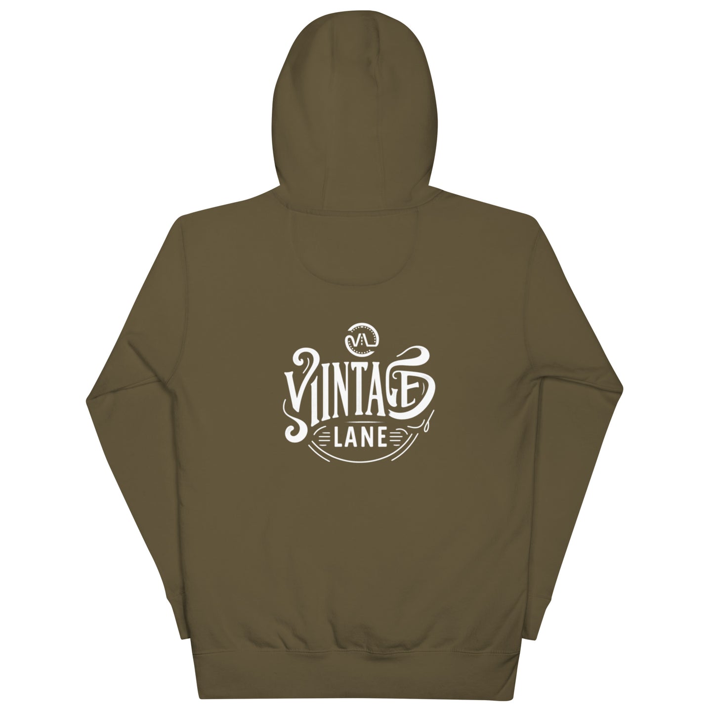 Vintage Lane front and back logo Hoodie