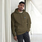 Crown fitness embroidered logo Hoodie