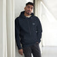 Crown fitness embroidered logo Hoodie