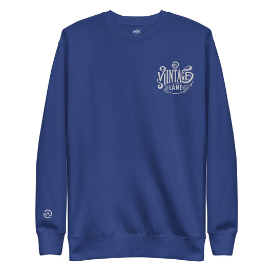 Vintage Lane  Premium ￼ embroidered Sweatshirt
