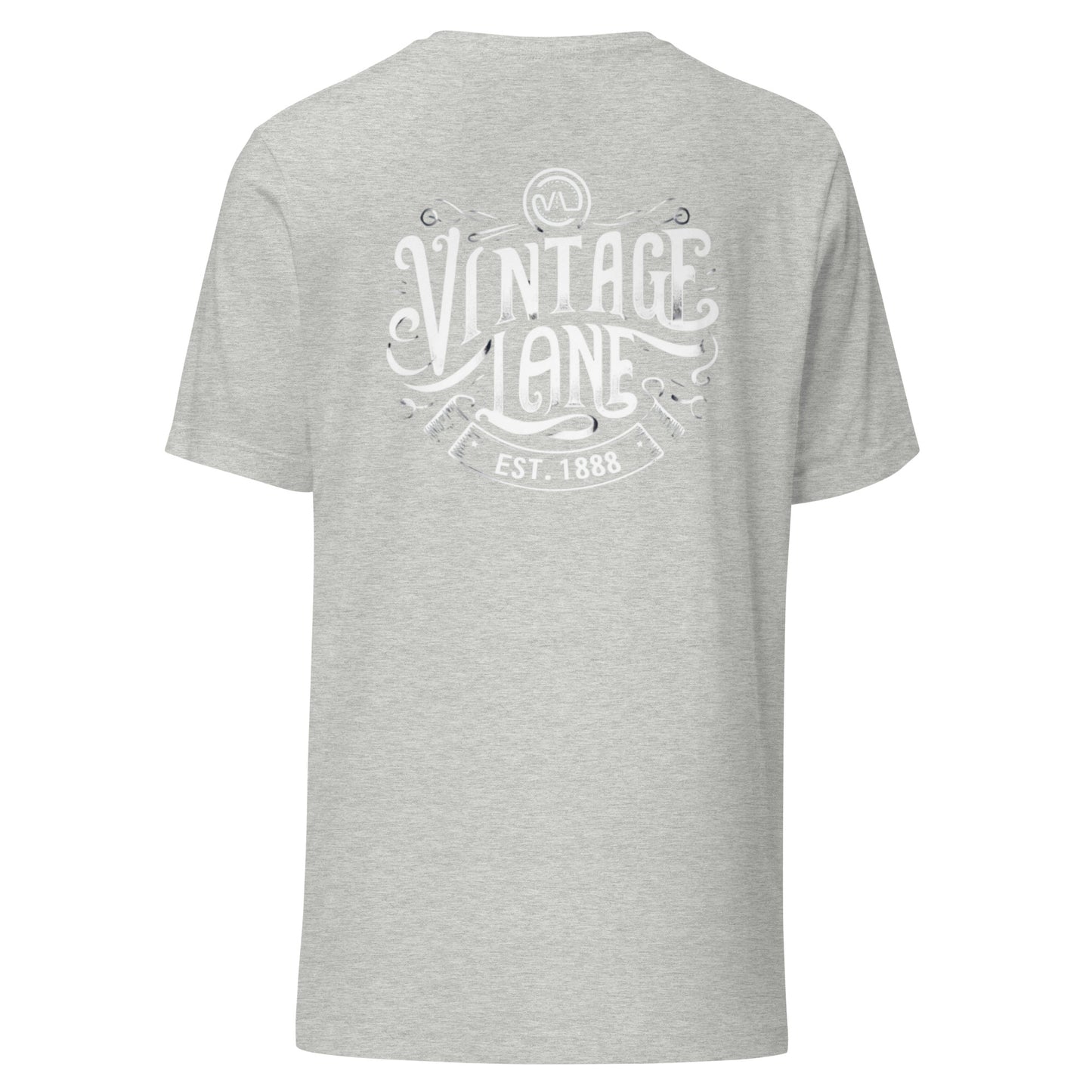 Vintage Lane’s Double impact front and back graphic Tee