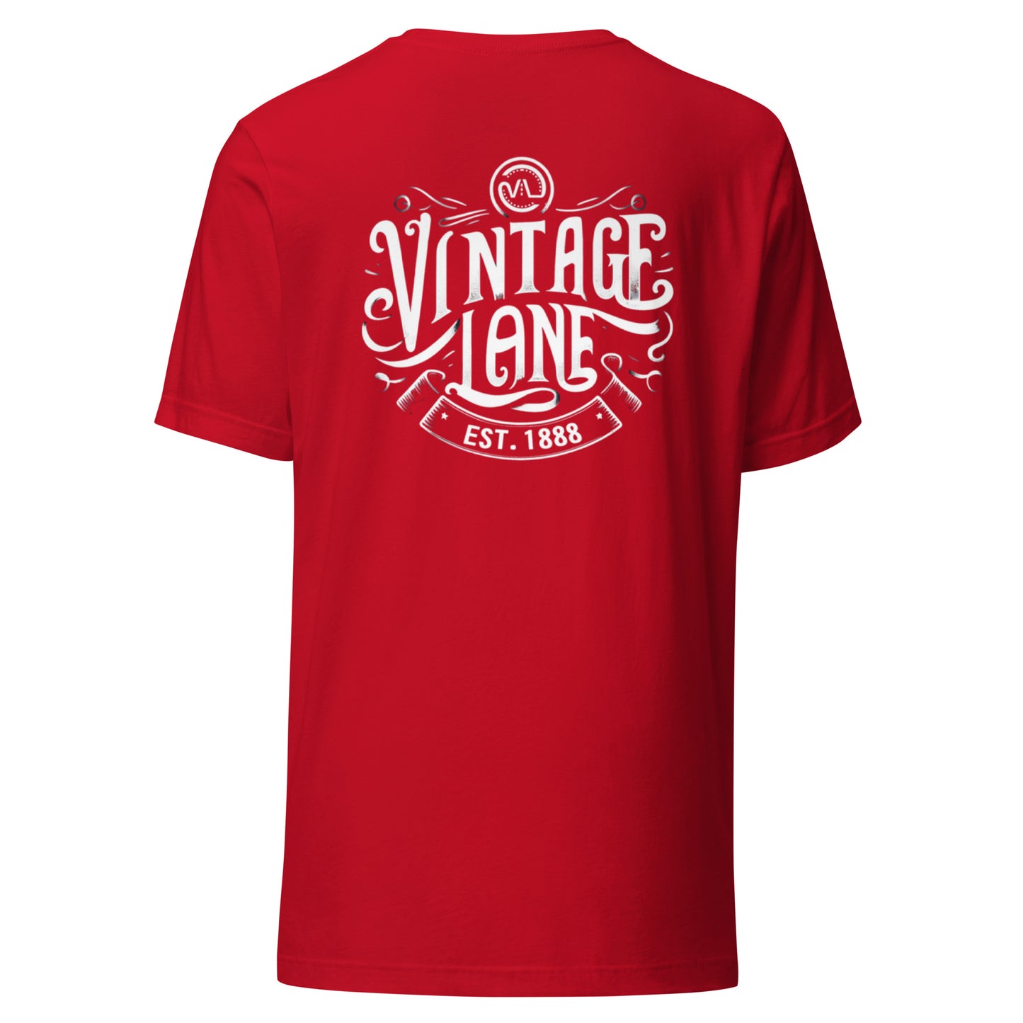 Vintage Lane’s Double impact front and back graphic Tee