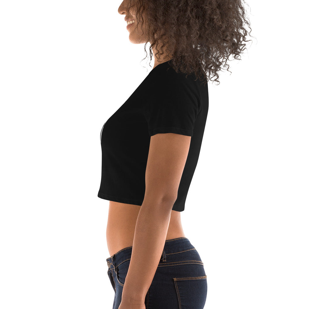 Eartha Kitt Catwoman Crop Top