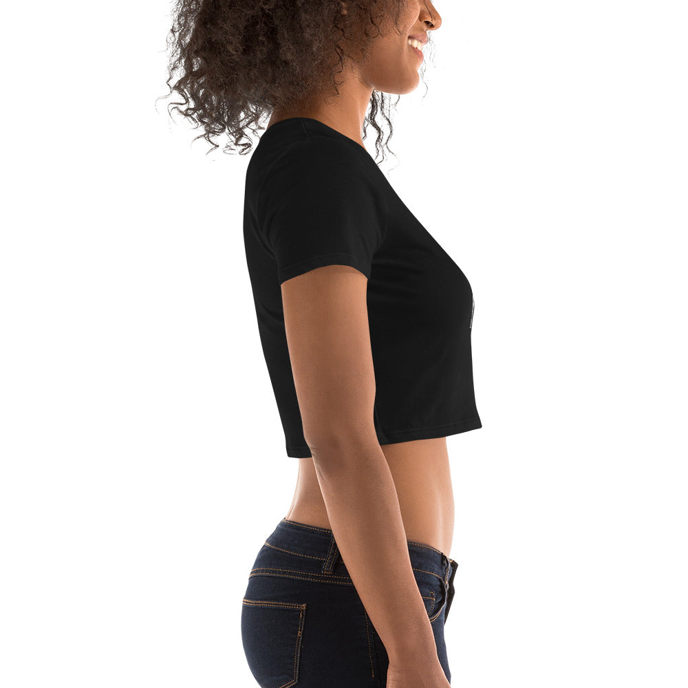 Eartha Kitt Catwoman Crop Top