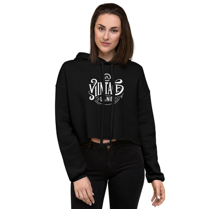 Vintage Lane women’s Crop Top Hoodie-Timeless Streetwear