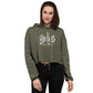 Vintage Lane women’s Crop Top Hoodie-Timeless Streetwear