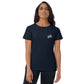 Women's short sleeve  embroidered logo  t-shirt
