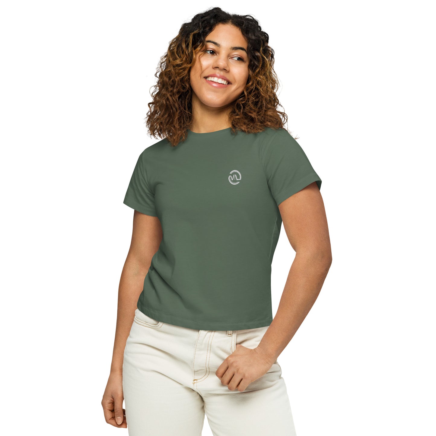 Vintage Lane Women’s High-Waisted Classic Tee
