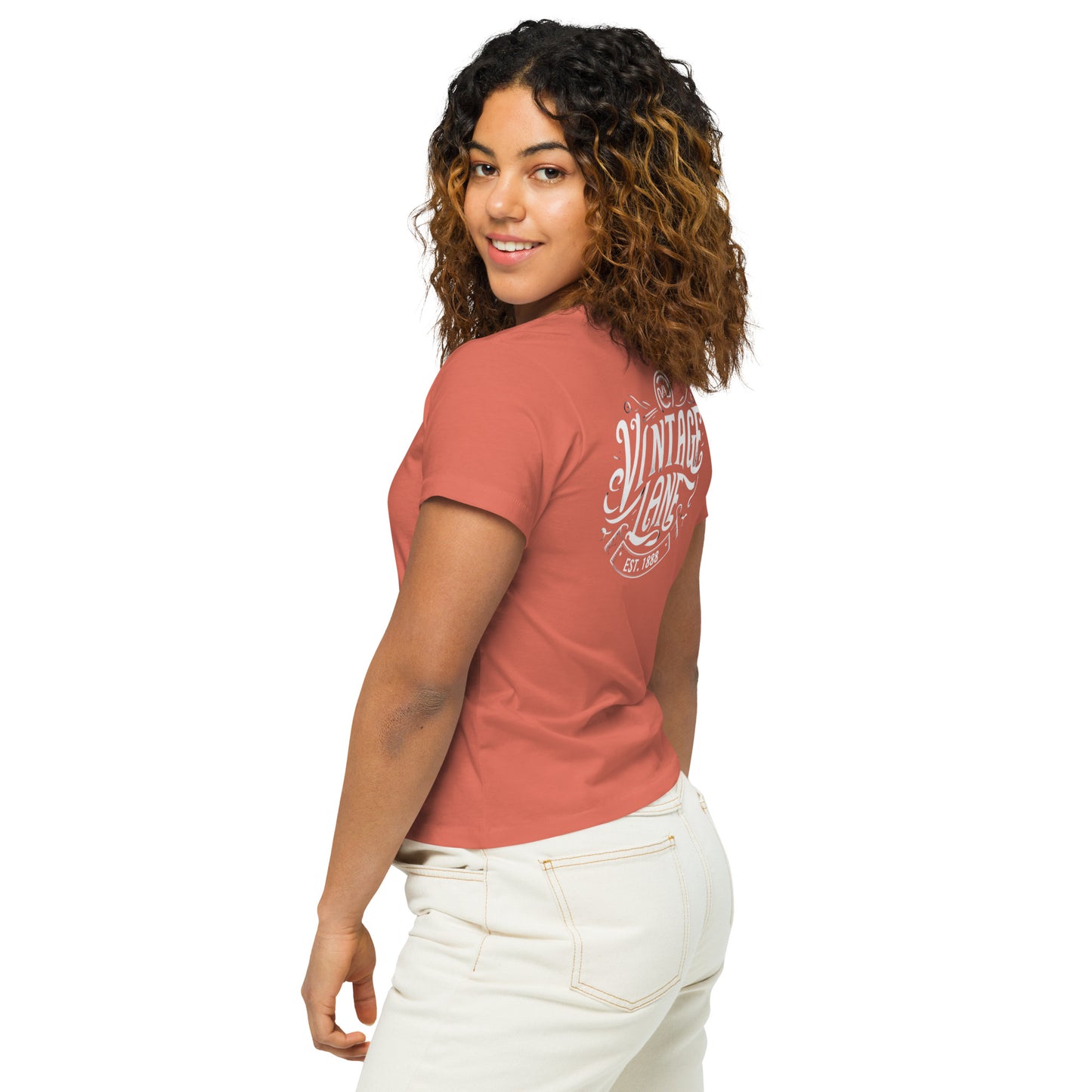 Vintage Lane Women’s High-Waisted Classic Tee