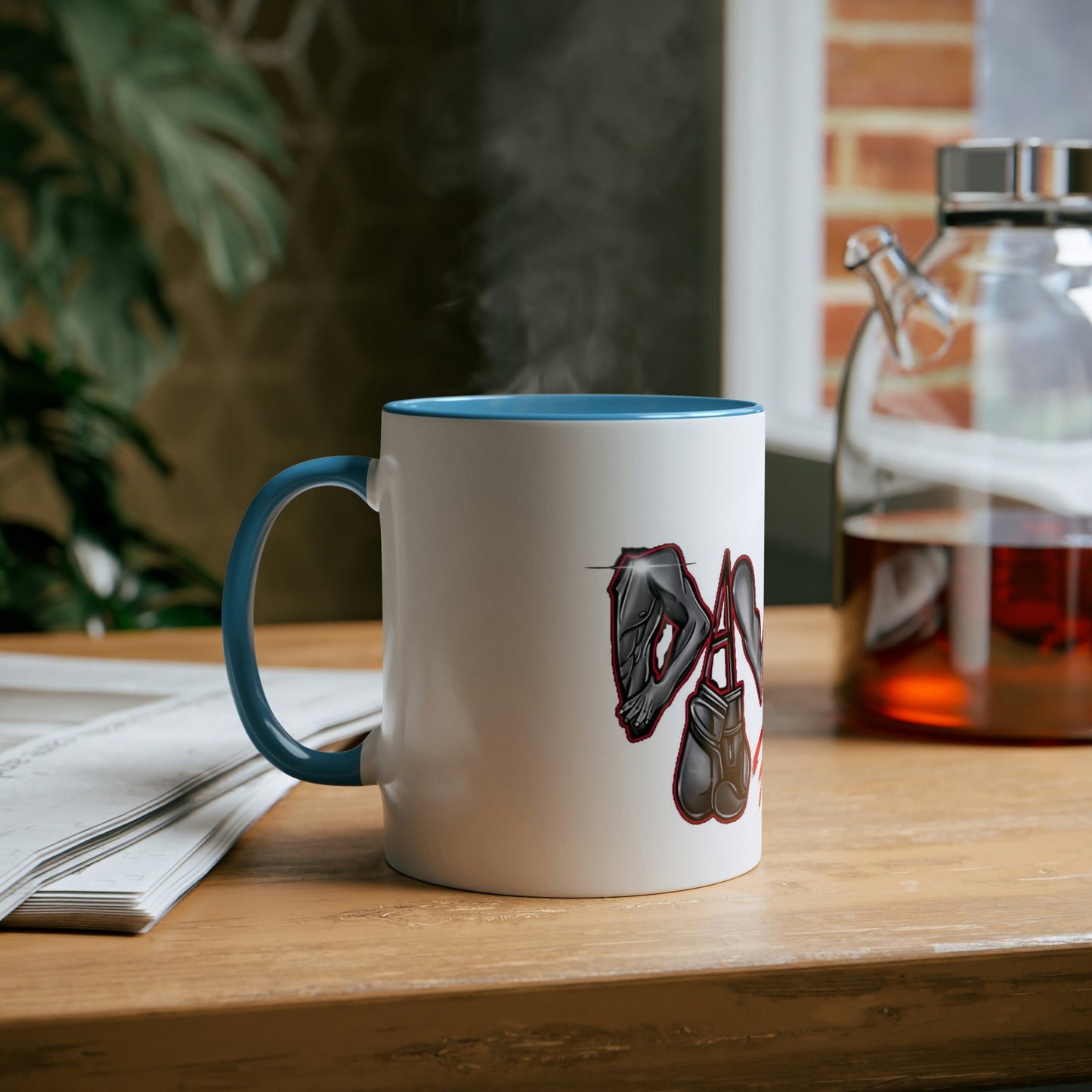 Two-Tone Coffee Mugs, 11oz