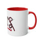Two-Tone Coffee Mugs, 11oz