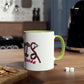 Two-Tone Coffee Mugs, 11oz