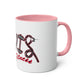 Two-Tone Coffee Mugs, 11oz