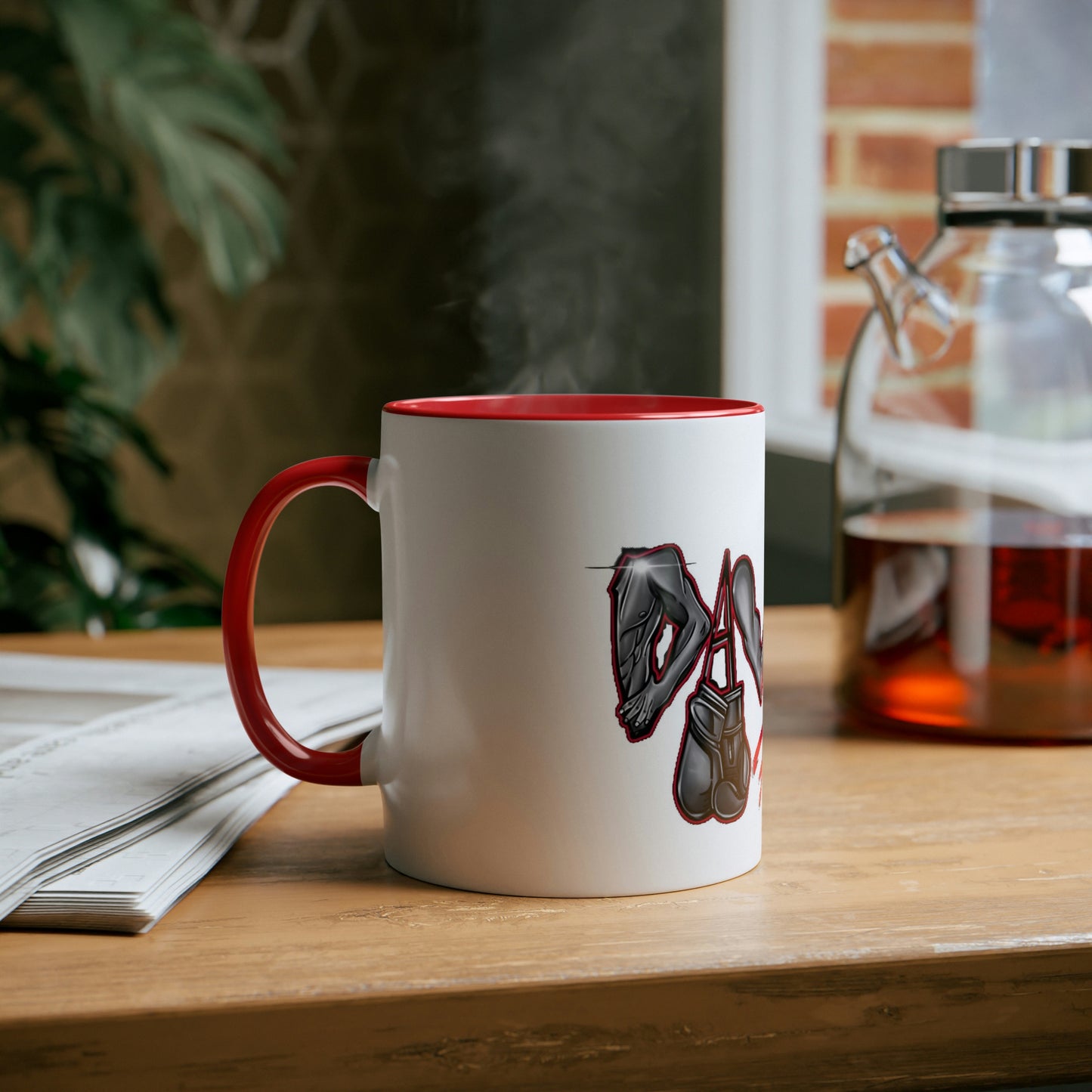 Two-Tone Coffee Mugs, 11oz