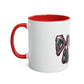 Two-Tone Coffee Mugs, 11oz
