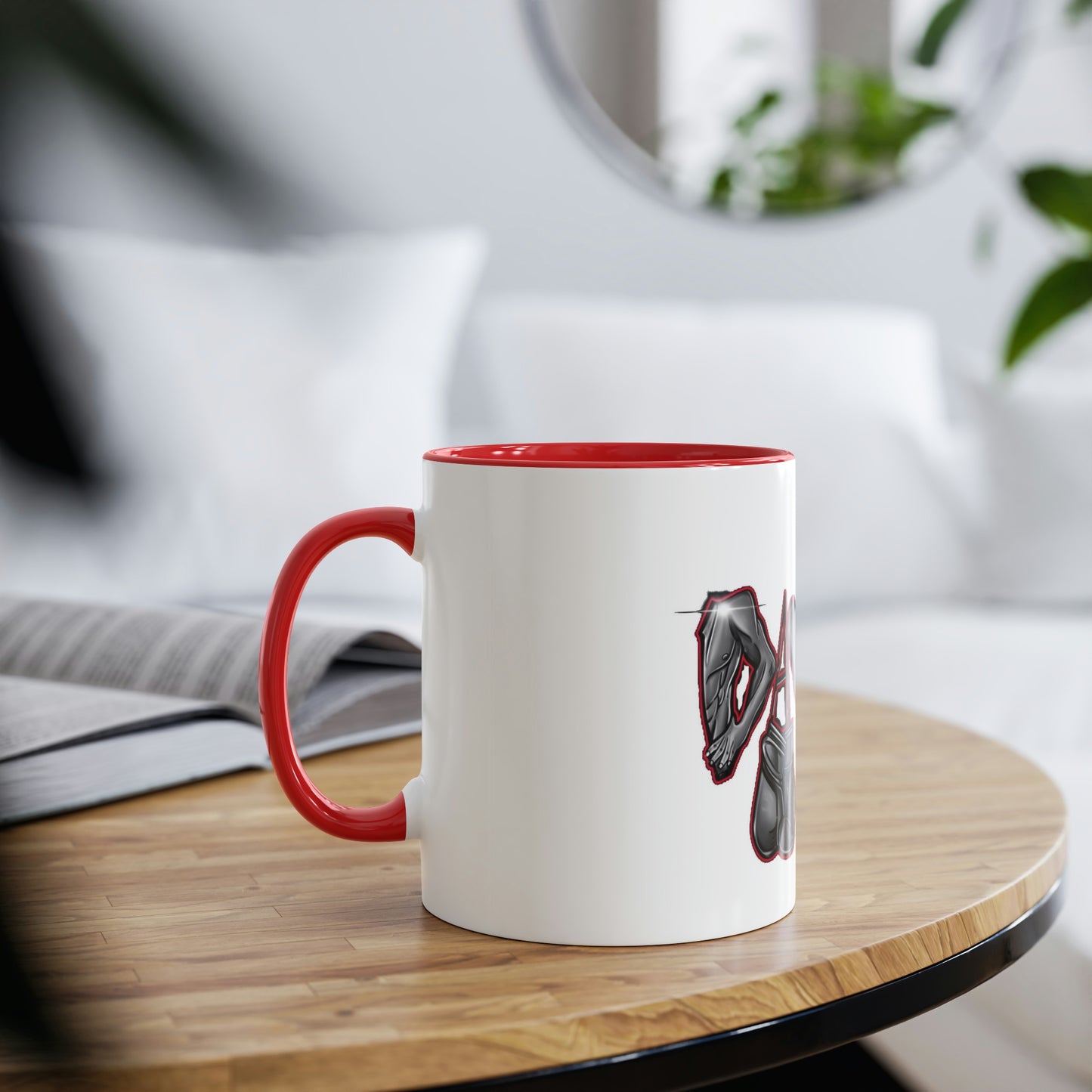 Two-Tone Coffee Mugs, 11oz