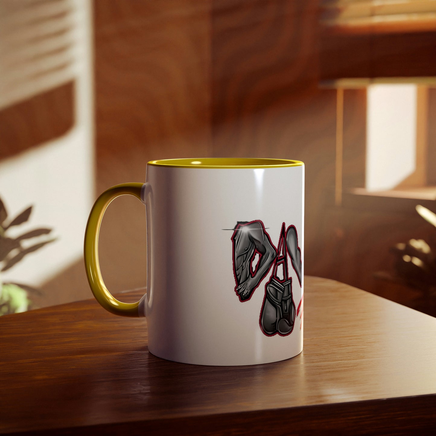 Two-Tone Coffee Mugs, 11oz