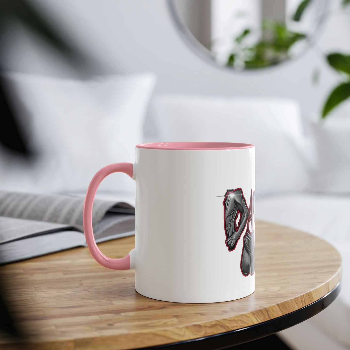 Two-Tone Coffee Mugs, 11oz