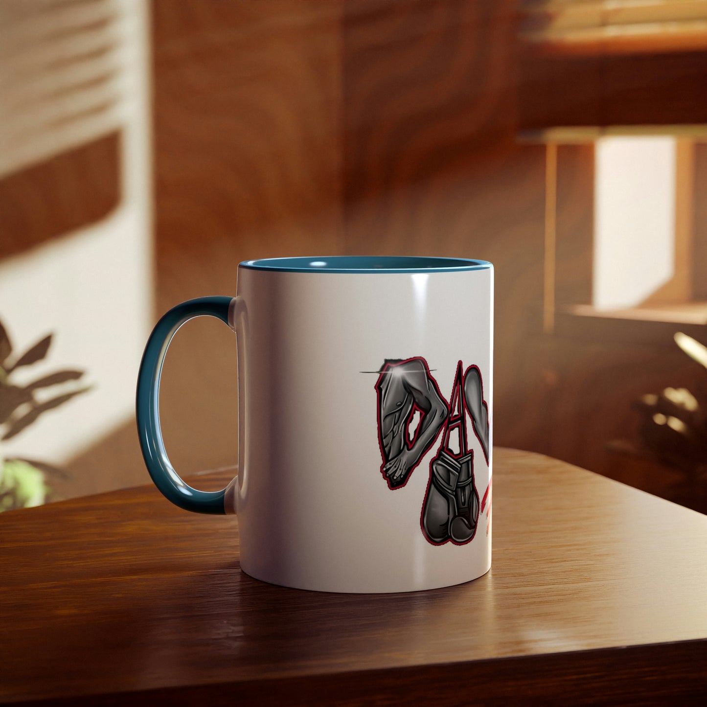 Two-Tone Coffee Mugs, 11oz
